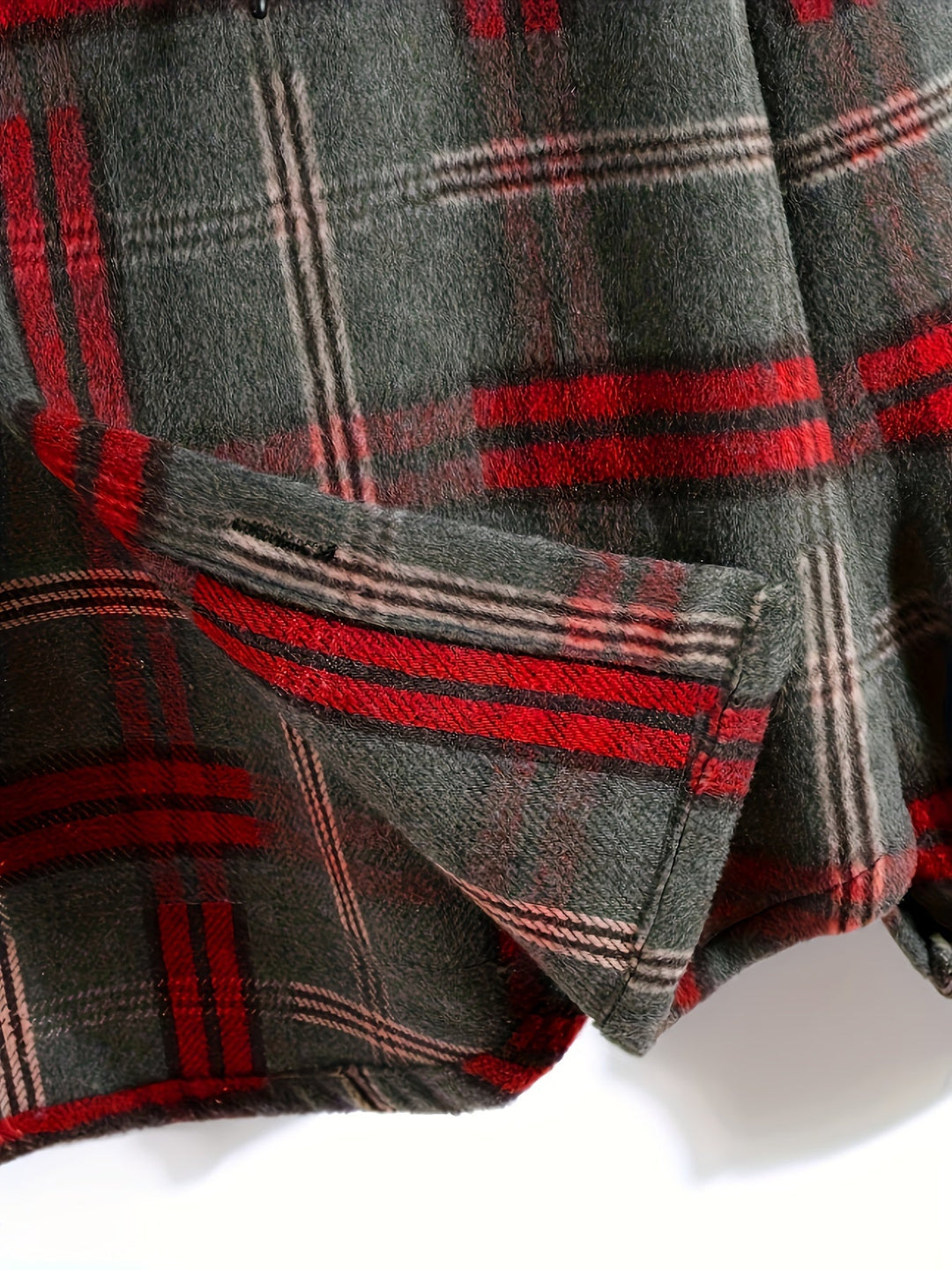 Hollis | Kerst Ruitjes Hoodie Jacket