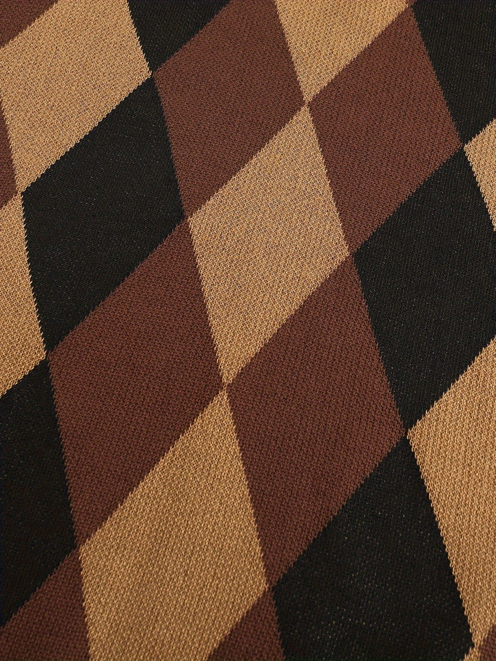 Chandler | Klassieke Argyle Trui Vest
