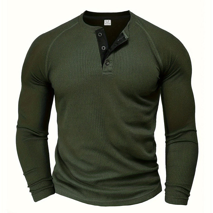 Graham | Klassieke Button Henley Shirt