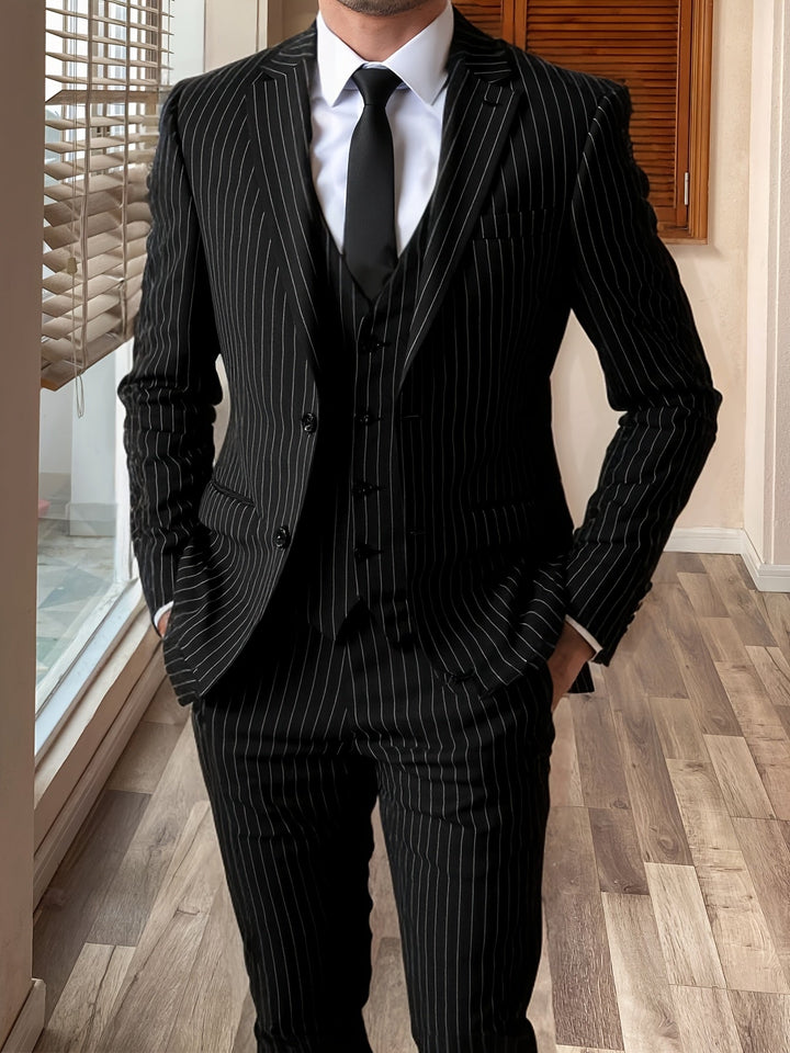 Sullivan | Drie-delige Pinstripe Pak