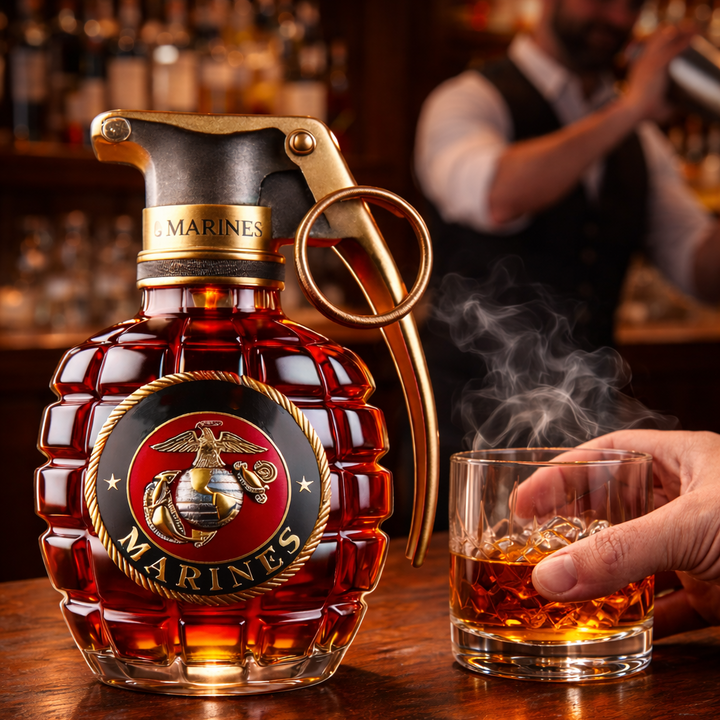 Craig | Whiskyfles met Granaatappelontwerp