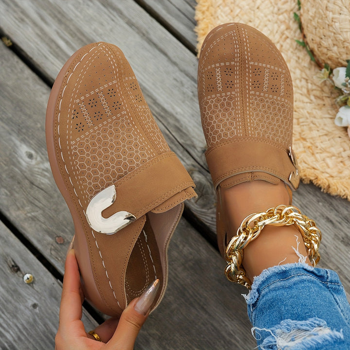 Bernadette | Gevoerde Wedge Klompen