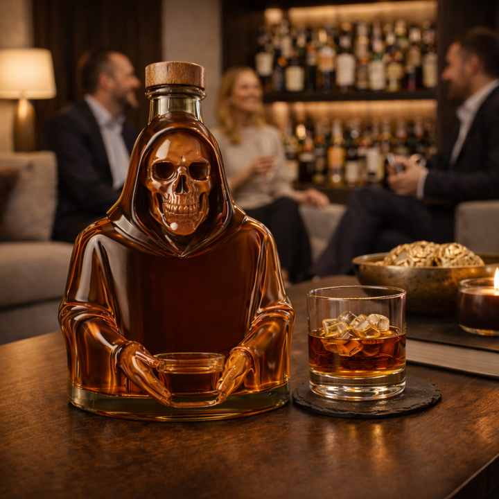 Roger | Whiskyfles Dood Ontwerp