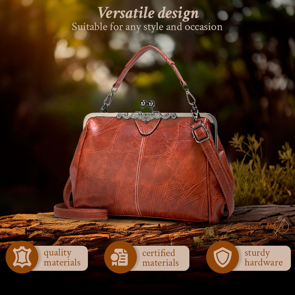 Gillian | Stijlvolle Vintage Schoudertas