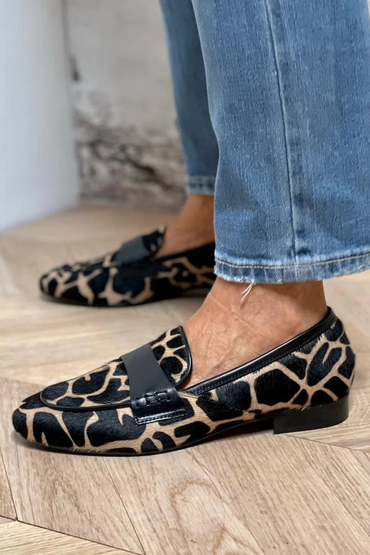 Myrtle | Elegante Dierenprint Loafer