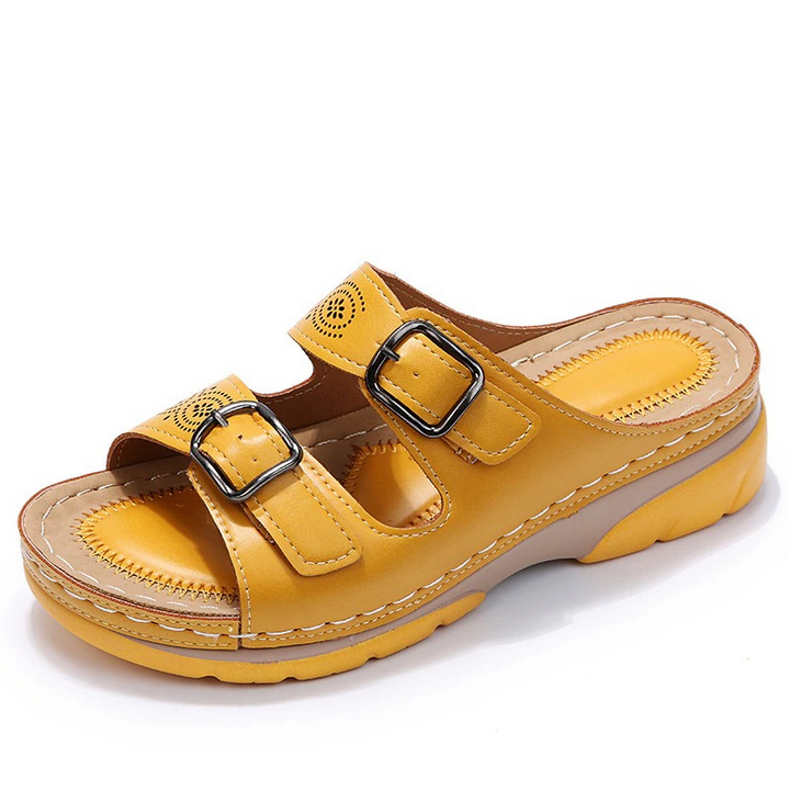 Genevieve | Gevoerde Comfort Sandalen