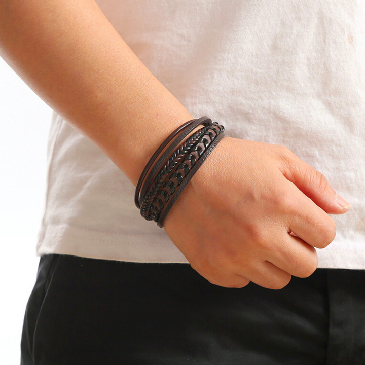 Nolan | Vlecht Viking Armband