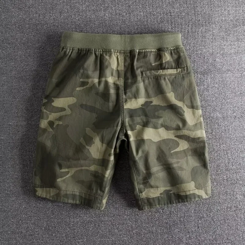 Nathan | Ontspannen Camo Shorts