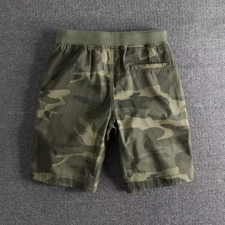 Nathan | Ontspannen Camo Shorts