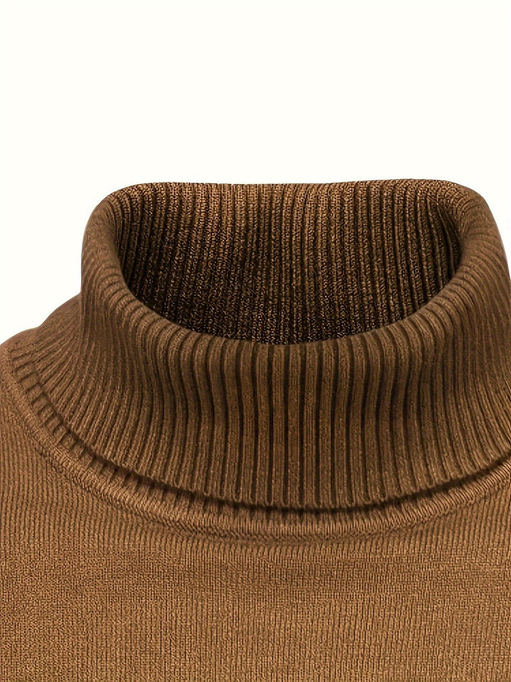 Malcolm | Klassieke Mock-Neck Trui