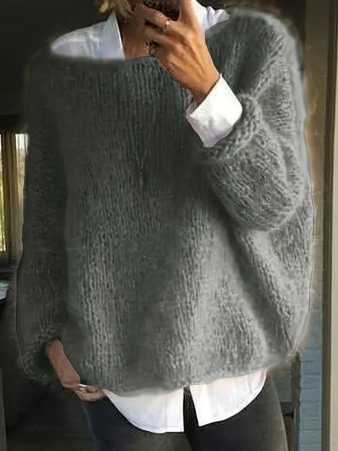Noreen | Ontspannen Crew Neck Trui