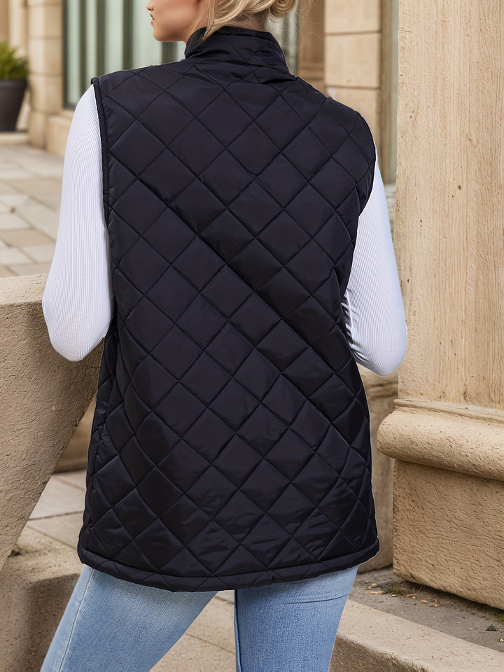 Eileen | Gequilte Lange Vest