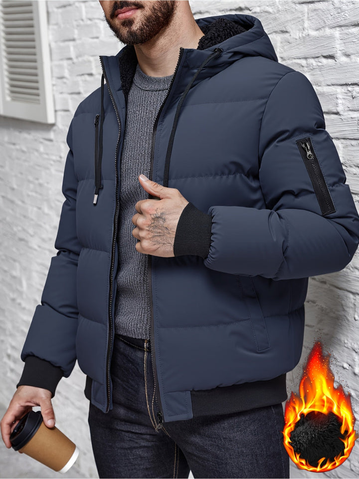 Bruce | Gequilt Winterjack met Capuchon