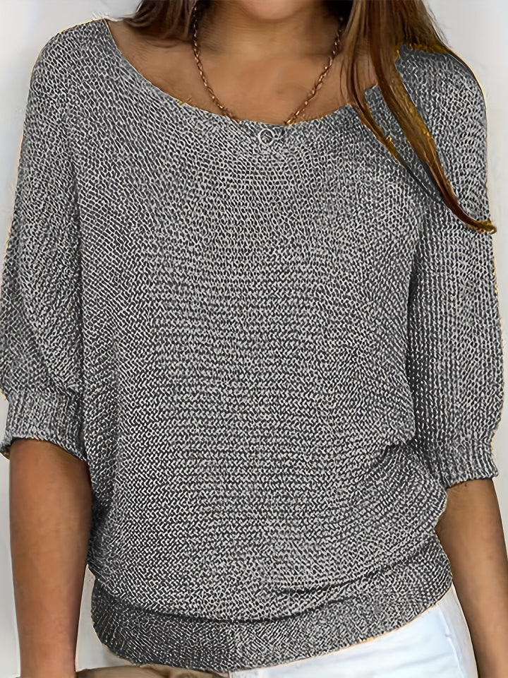 Lena | Ontspannen Open-Knit Sweater
