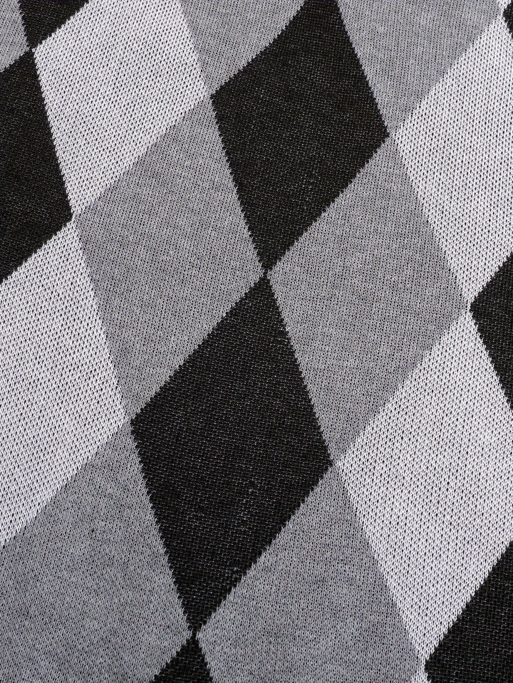 Chandler | Klassieke Argyle Trui Vest