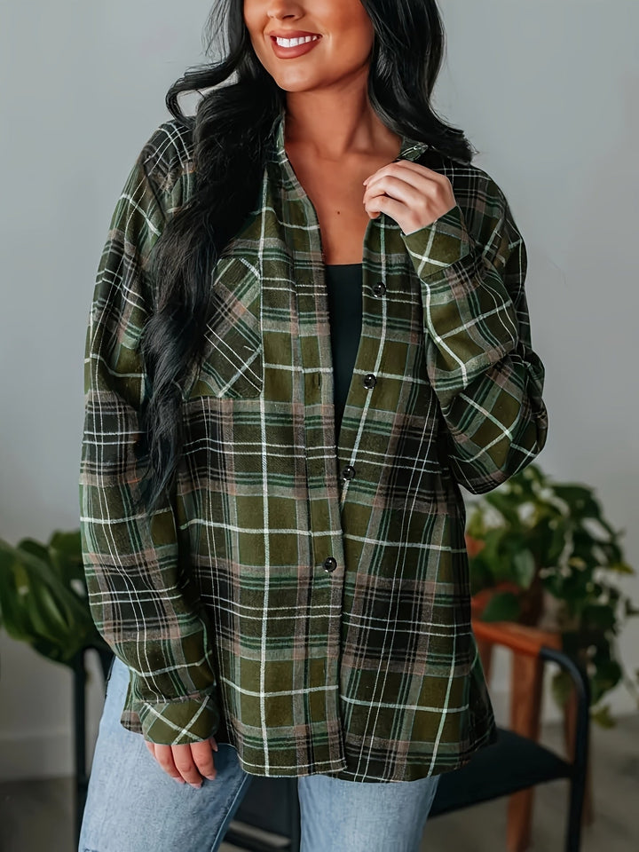 Marianne | Ontspannen Geruit Shirt