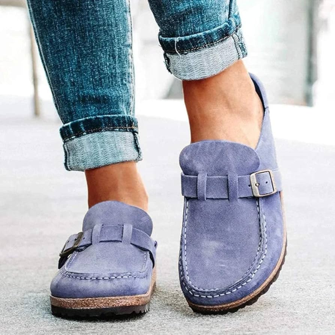 Lauren | Lage Hak Gesp Loafers