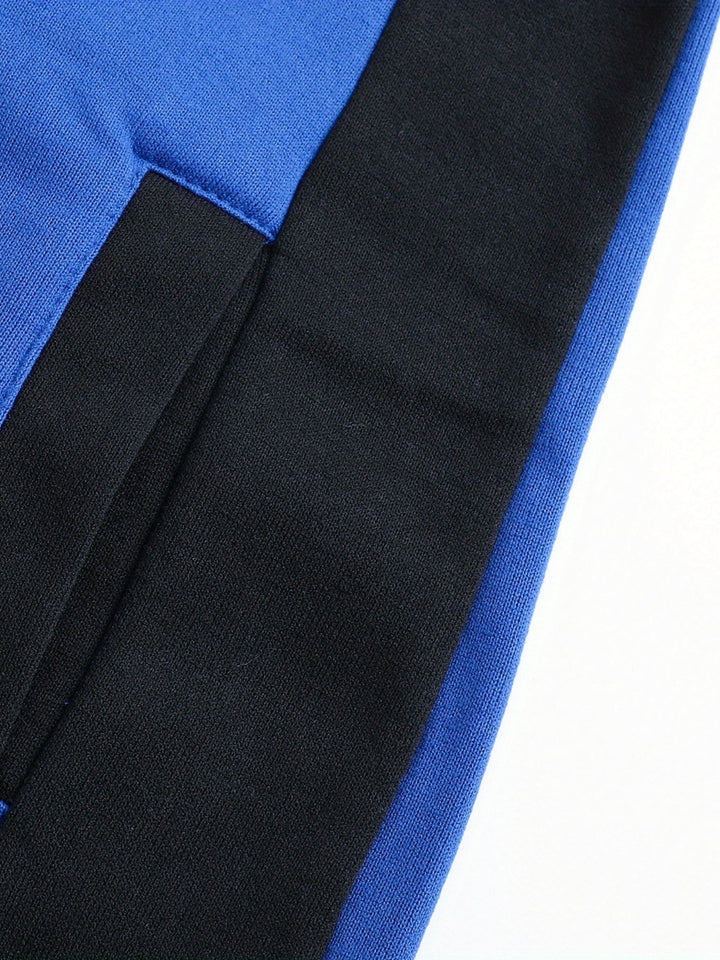 Bryce | Kleurblok Zip-Up Hoodie
