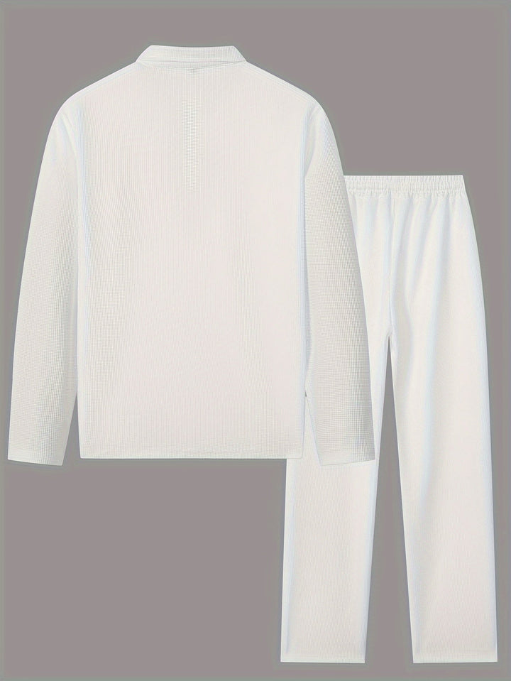 Oliver | Ontspannen Textuur Twee-Piece Set