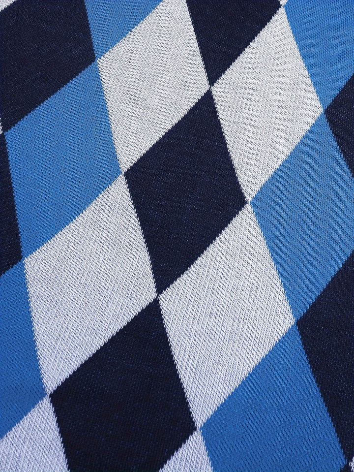 Chandler | Klassieke Argyle Trui Vest