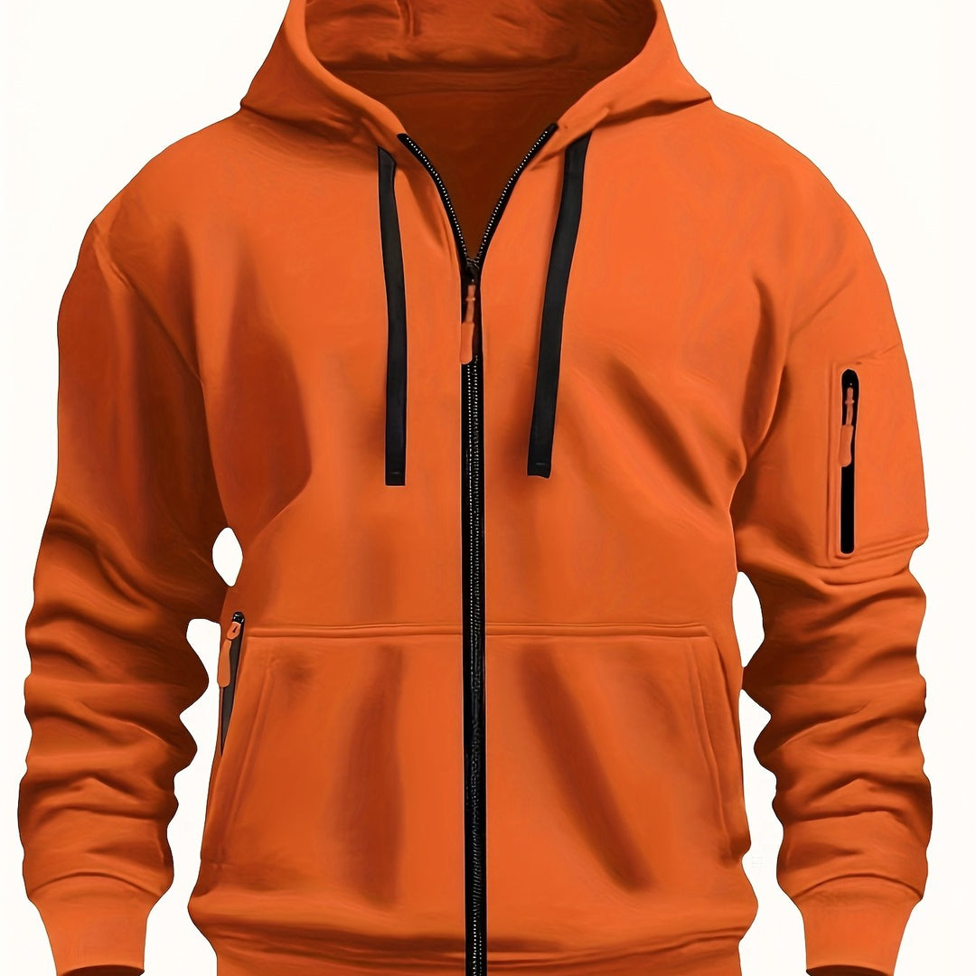 Griffin | Alledaagse Zip-Up Hoodie