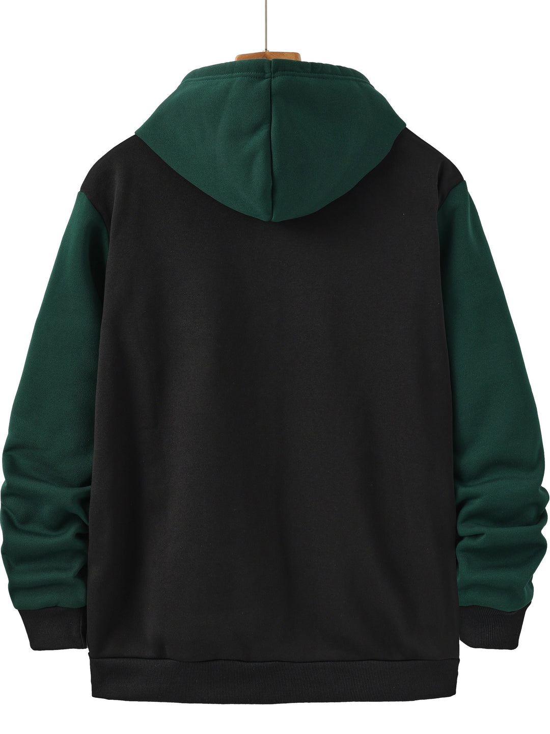 Cedric | Kleurblok Zip-Up Hoodie