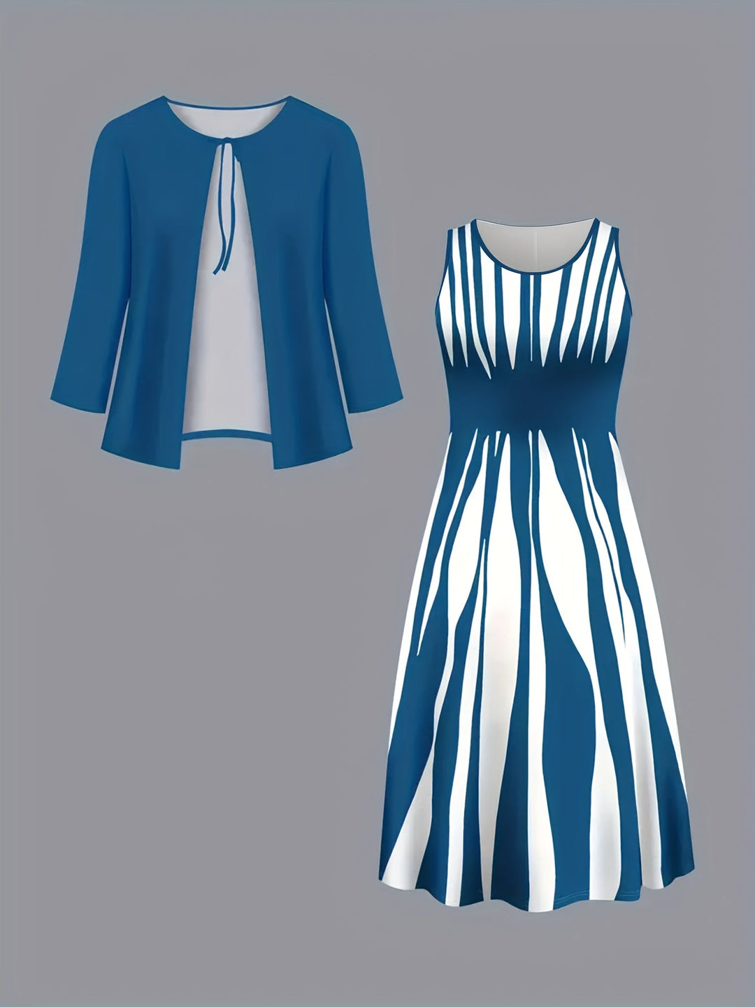 Ivy | Twee-delige Elegante Jurk Set