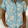 Regina | Botanische Print Shirt