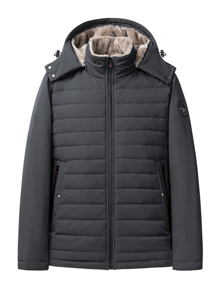Rhys | Gevoerde Hooded Jas