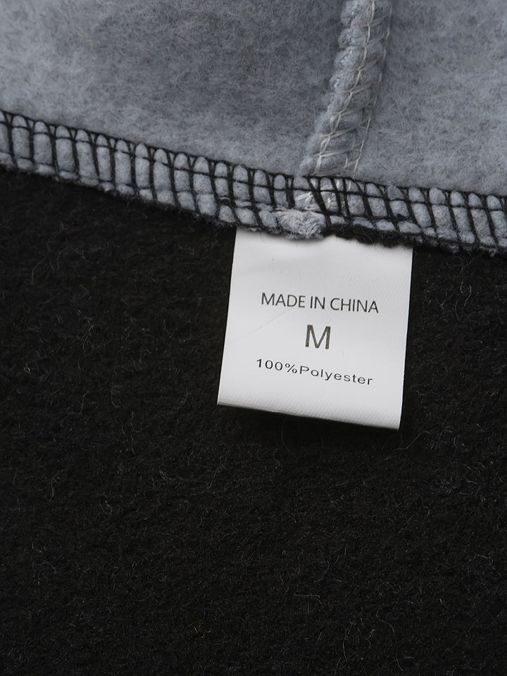 Cedric | Kleurblok Zip-Up Hoodie