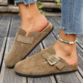 Winona | Slip-On Mules met Gespdetails