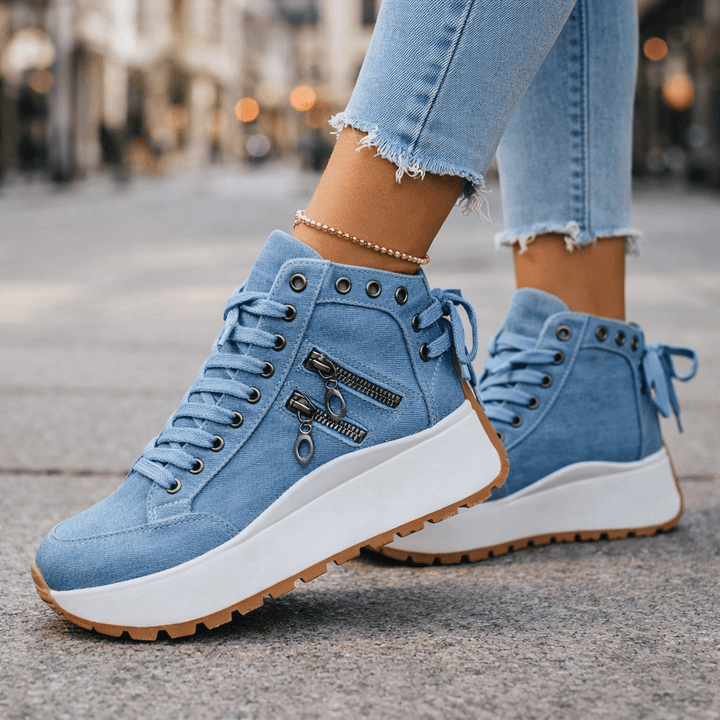 Saylor | Premium Hoge Snit Veterschoenen