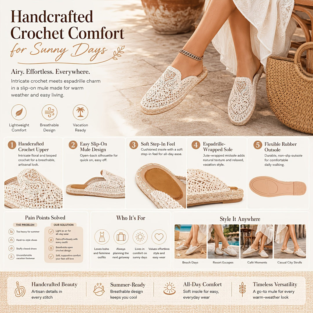 Bonnie | Geweven Slip-On Muilen