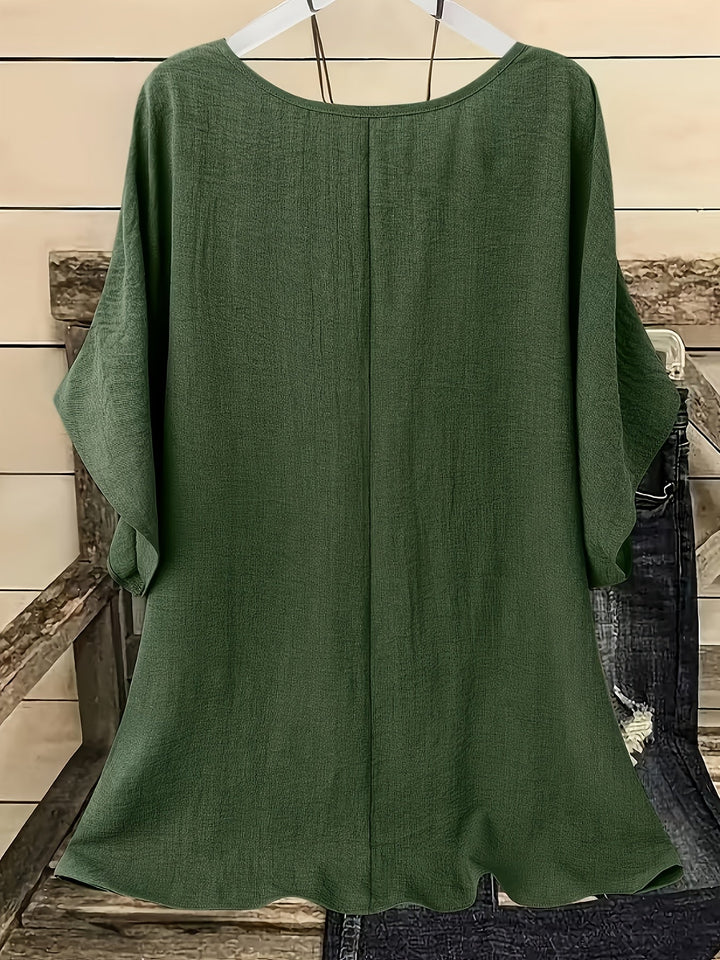 Maeve | Vloeiende Batwing Blouse