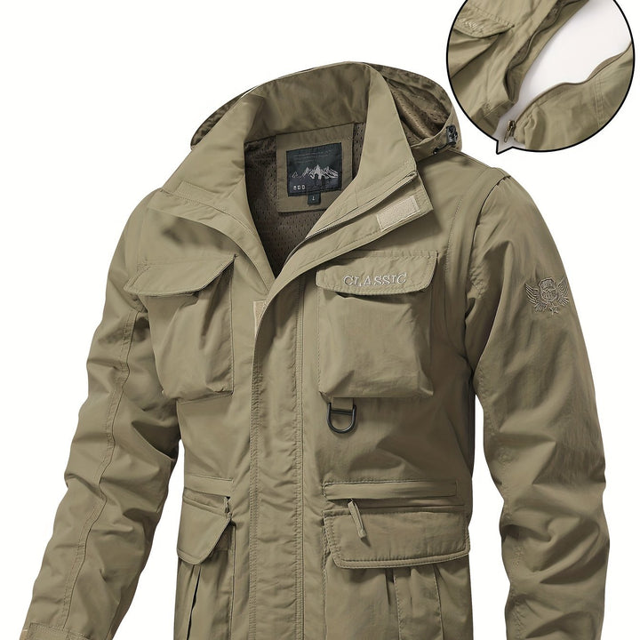 Dexter | Robuuste Multi-Pocket Cargo Jas