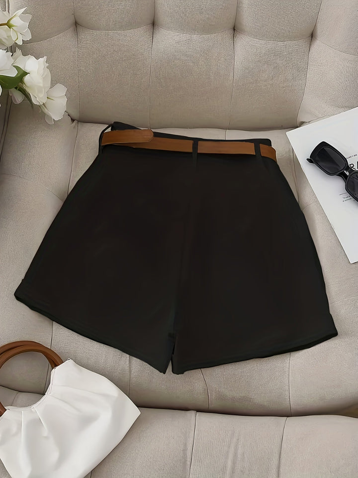 Blythe | Op maat gemaakte Hoge Taille Shorts met Riem