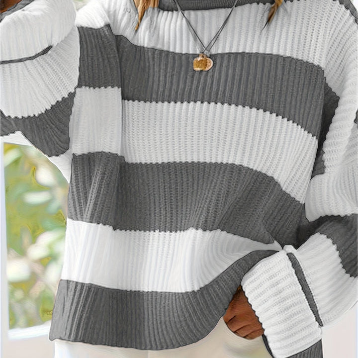 Ivy | Ontspannen Colorblock Trui