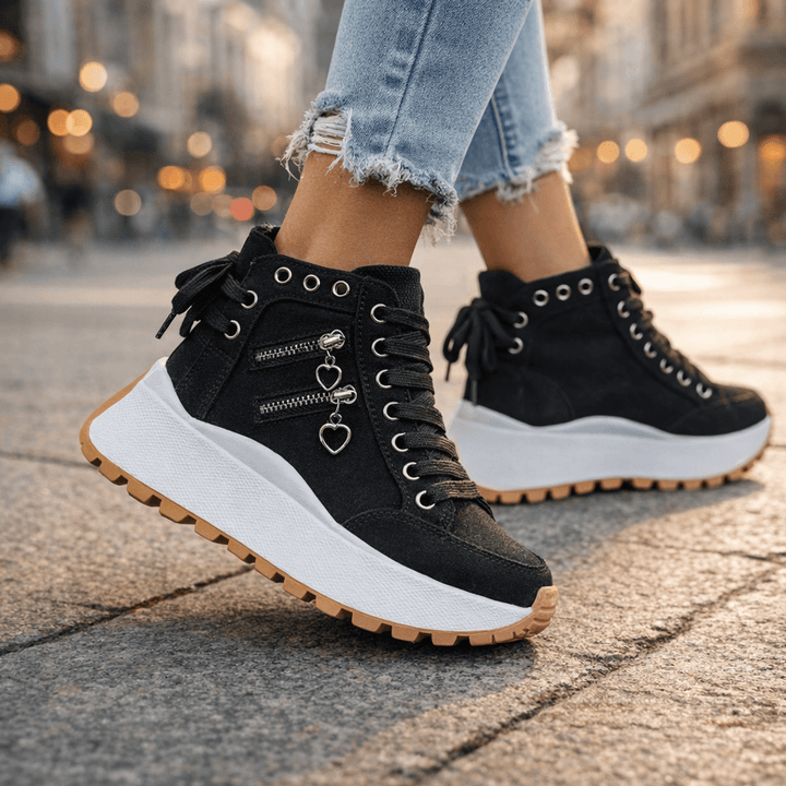 Saylor | Premium Hoge Snit Veterschoenen