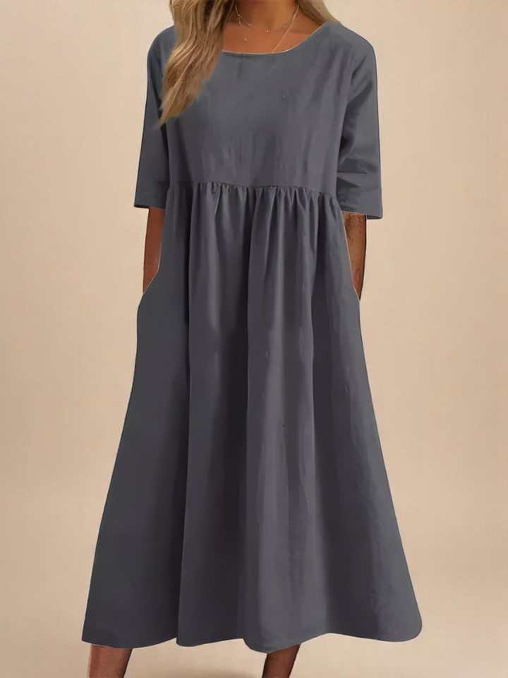 Miranda | Klassieke Mid Sleeve Jurk