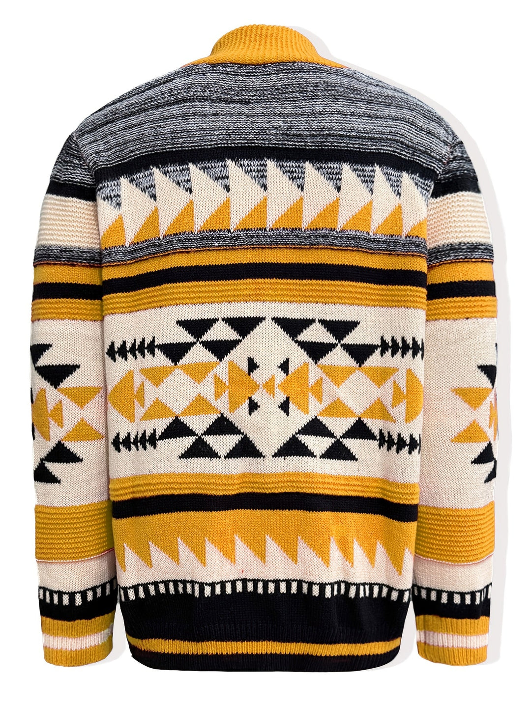 Callum | Patroon Gevoerde Cardigan