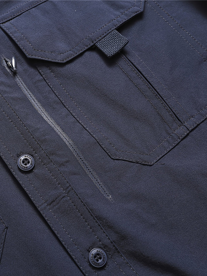 Duncan | Robuuste Multi-Pocket Cargo Shirt