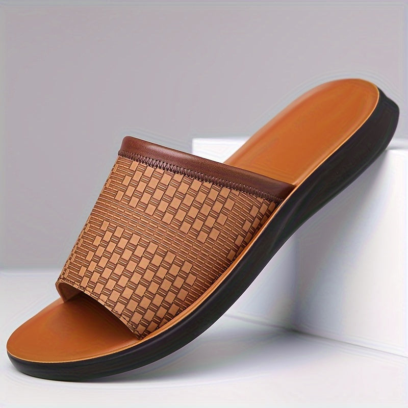 Elliot | Geweven Slide Sandalen