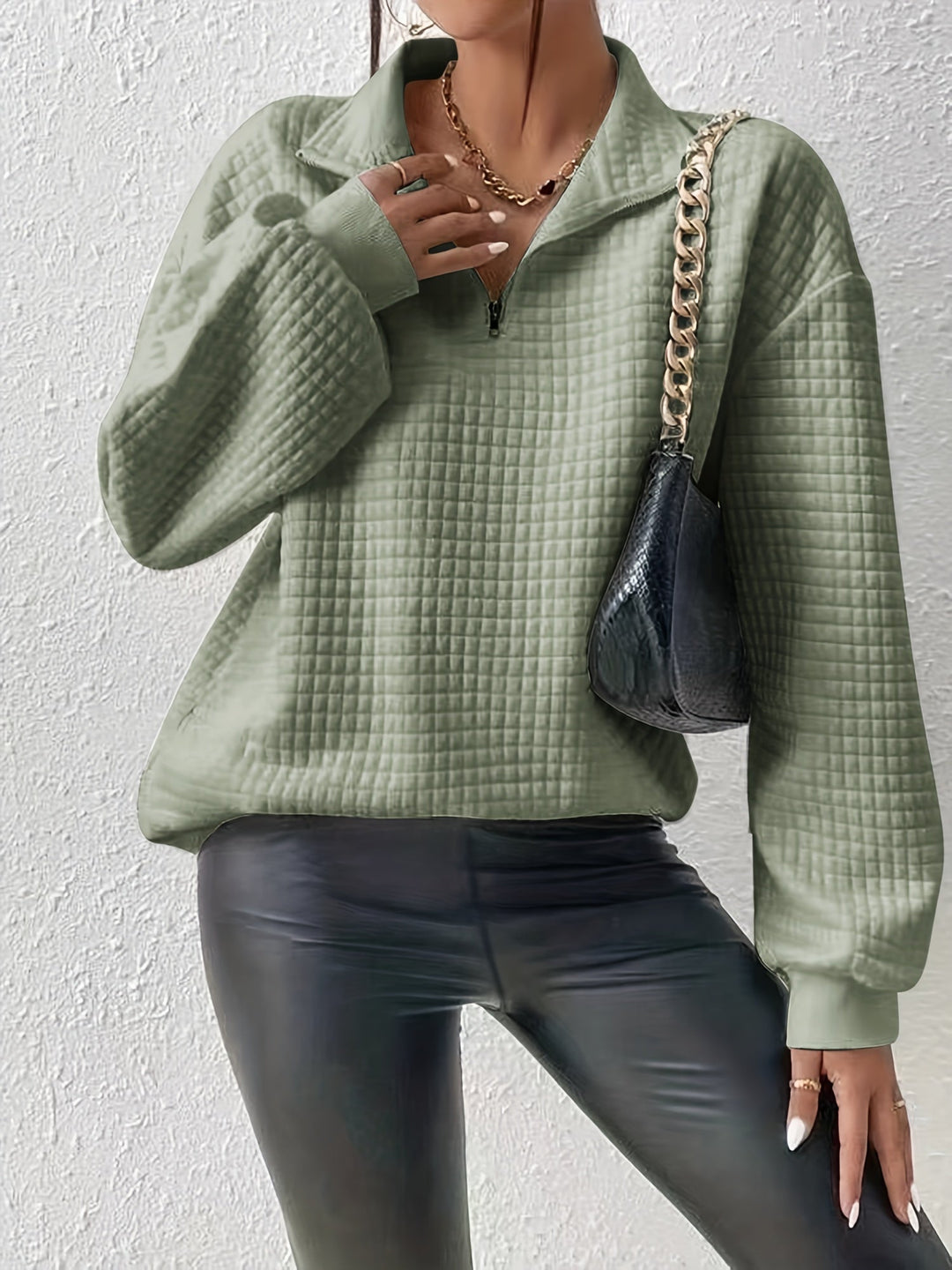 Susanna | Ontspannen Quarter-Zip Pullover