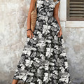 Lorena | Vloeiende Boheemse Maxi-jurk