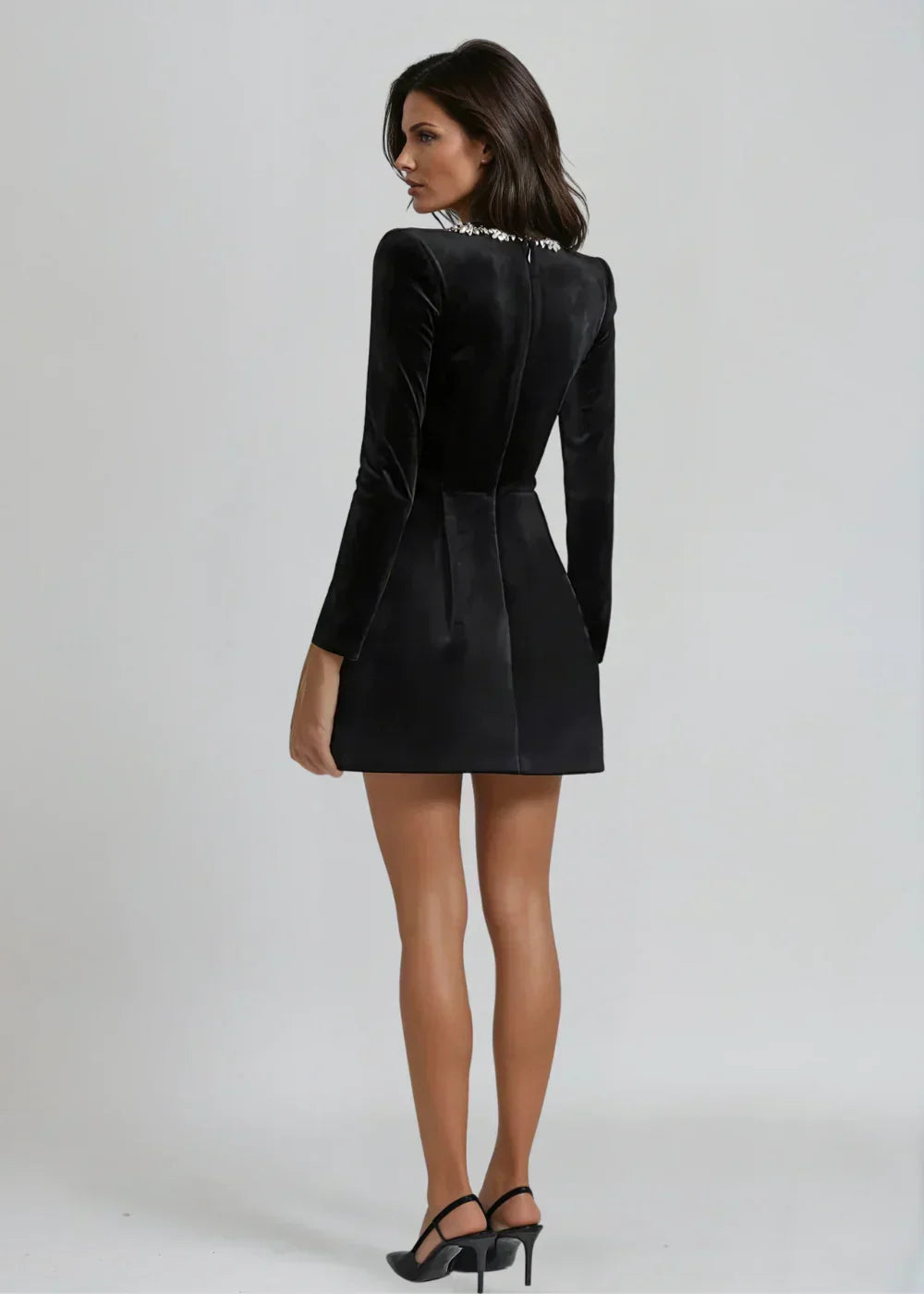 Brielle | Elegante Velvet Mini Jurk