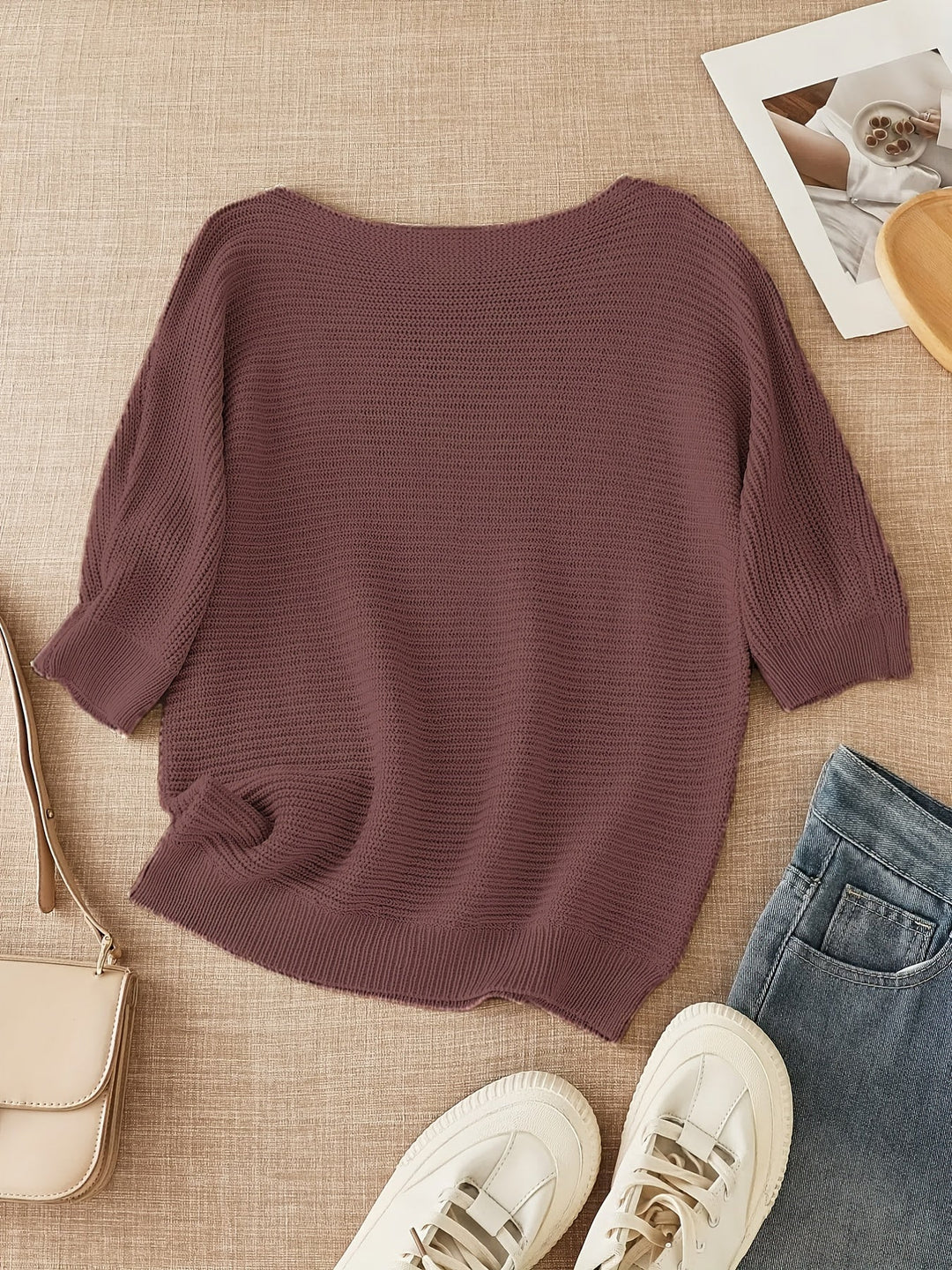 Lena | Ontspannen Open-Knit Sweater