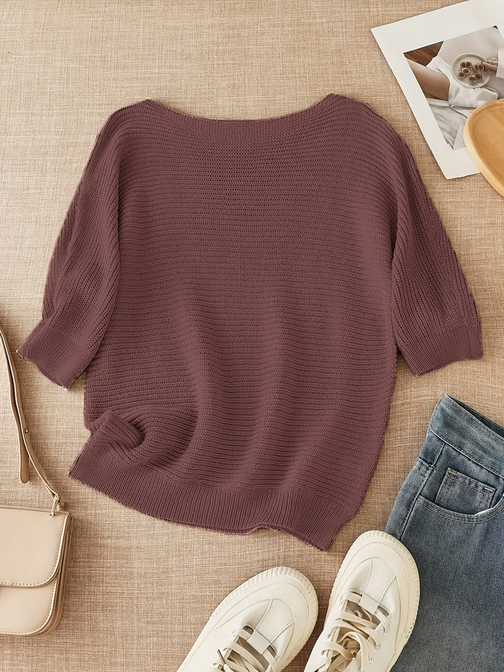 Lena | Ontspannen Open-Knit Sweater