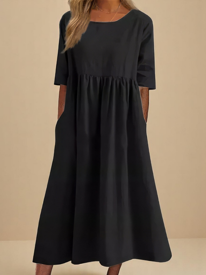 Miranda | Klassieke Mid Sleeve Jurk