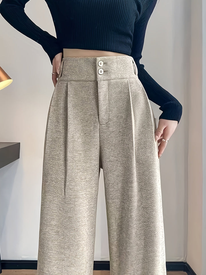 Clementine | Hoge Taille Wijde Pantalon