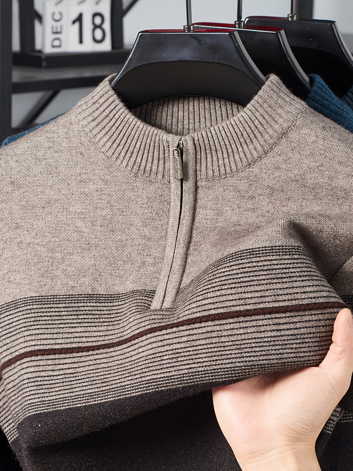 Oscar | Zip-Neck Trui